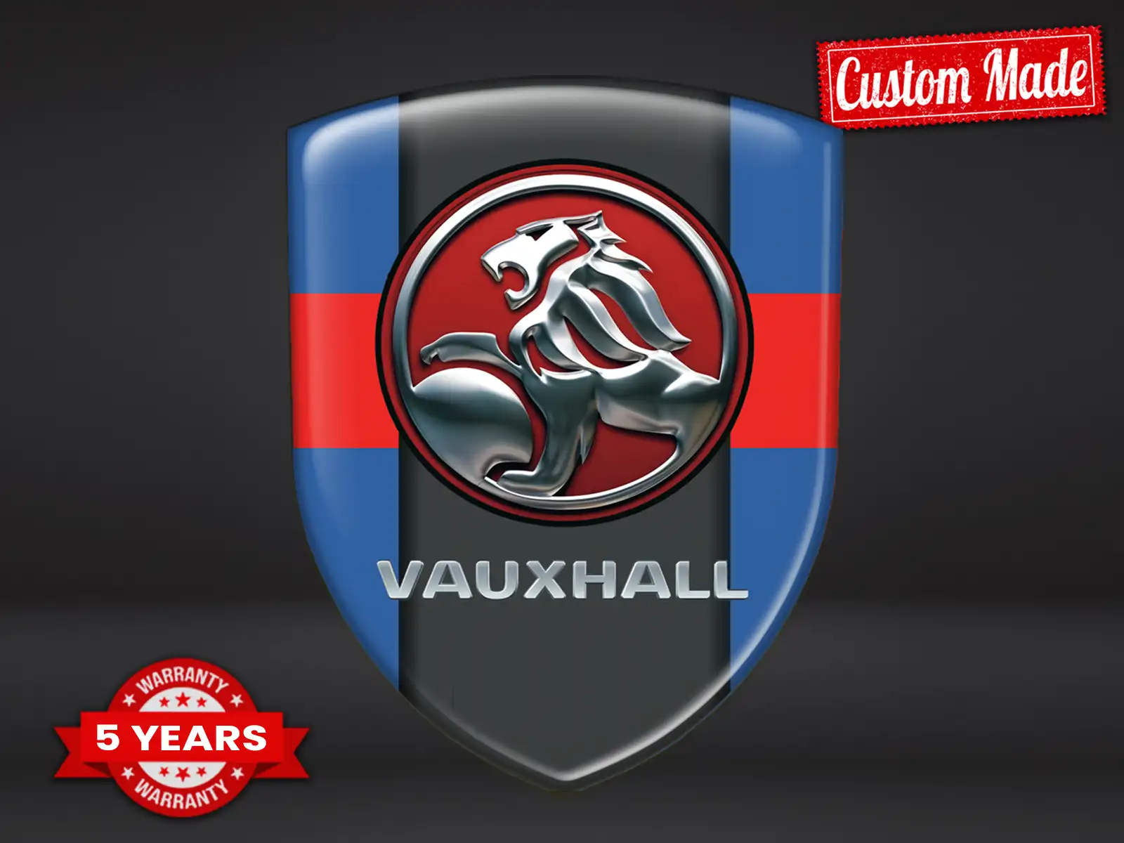 Vauxhall Logosticker Business Sportlich Stern Minimalistisch